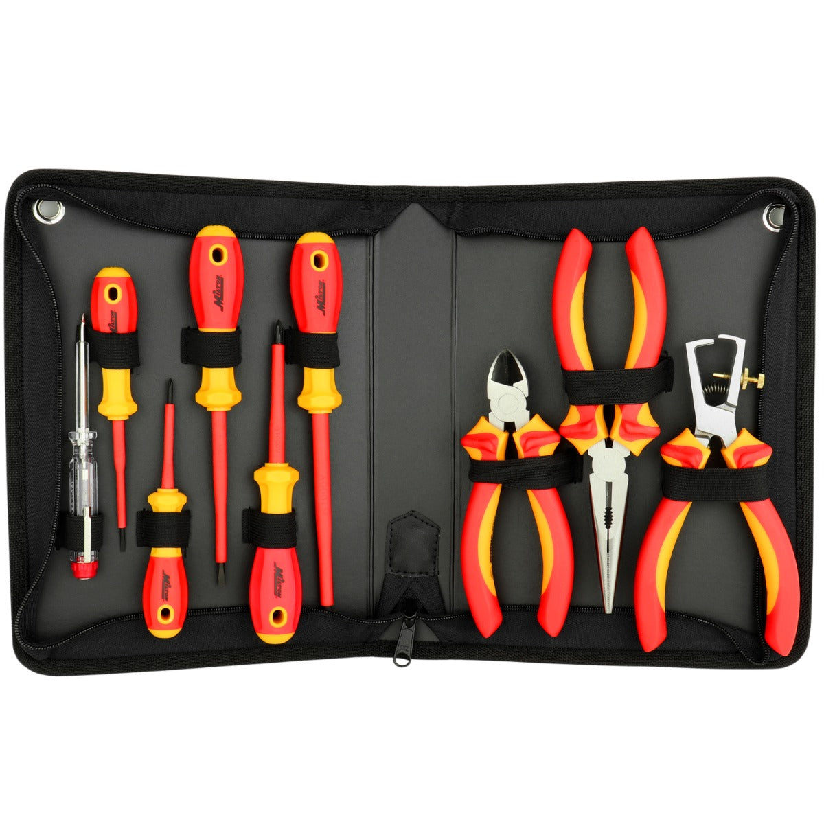 Milton® 9-Piece Insulated Pliers and Screwdrivers Tool Set, Rated 1000V  (EV02)